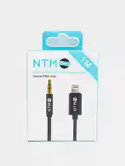 Кабель AUX - Lightning. Акустический кабель Lightning - mini jack 3.5 mm. Аудио кабель