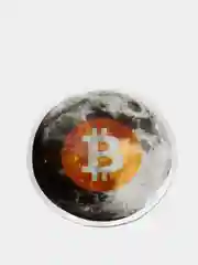 Молочный стикеры, наклейки - Биткоин