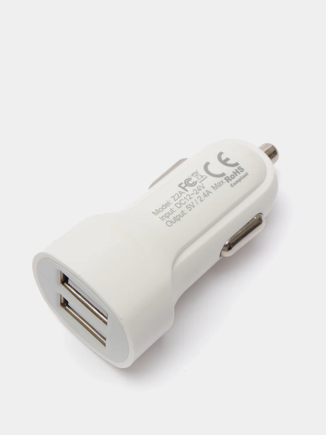 Автомобильное зарядное устройство HOCO Z2A, 2xUSB, 2,4A