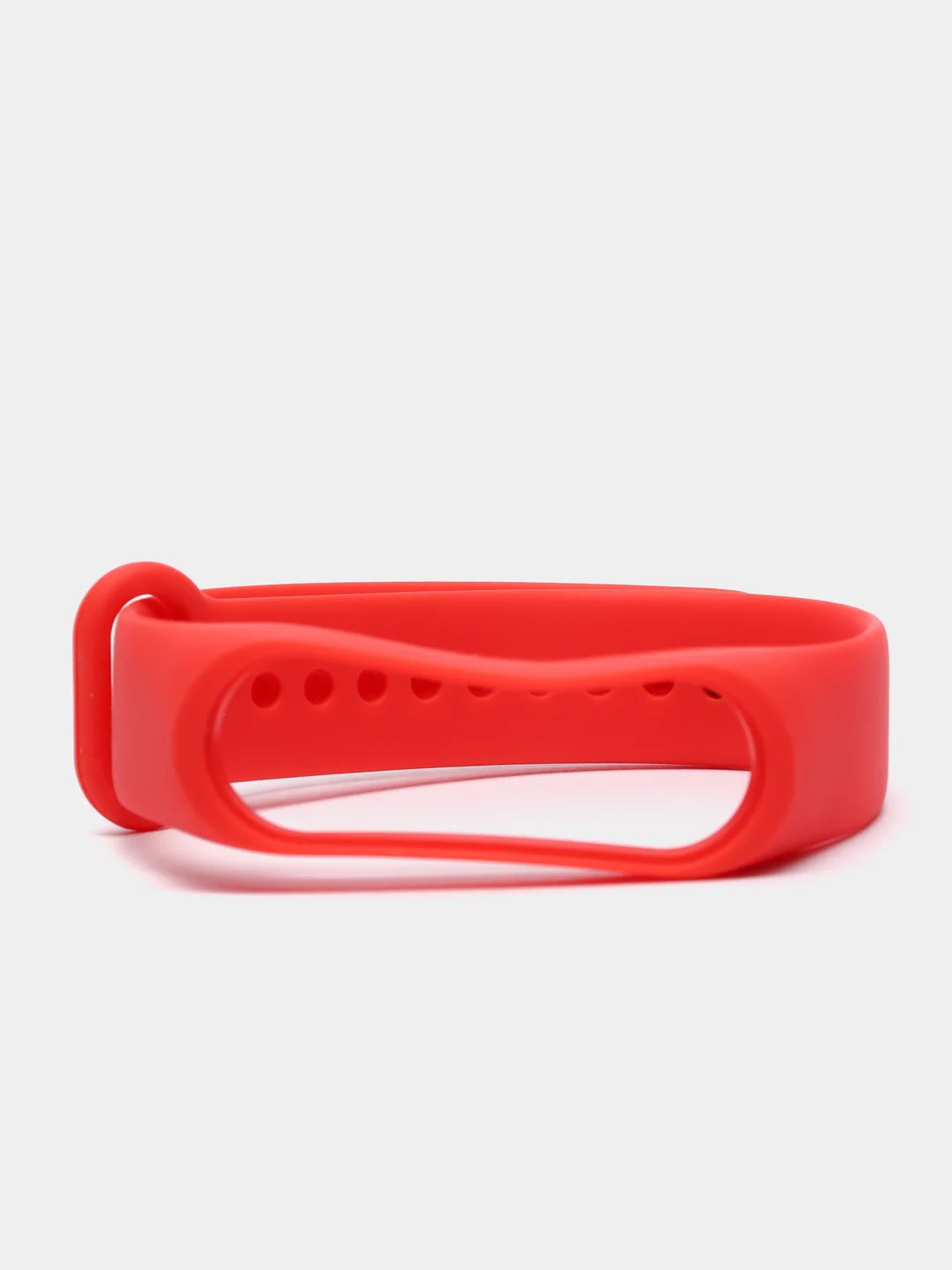 Красный ремешок силиконовый для браслета Xiaomi Mi Band 3, 4