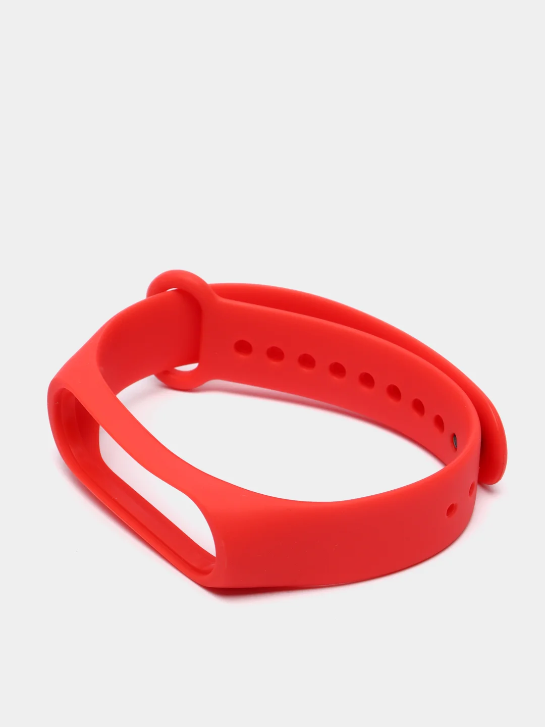 Красный ремешок силиконовый для браслета Xiaomi Mi Band 3, 4