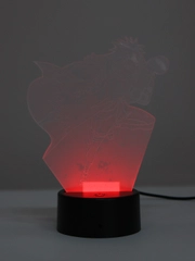 3D светильник Минато / LED с пультом / аниме Наруто / акриловый ночник Naruto