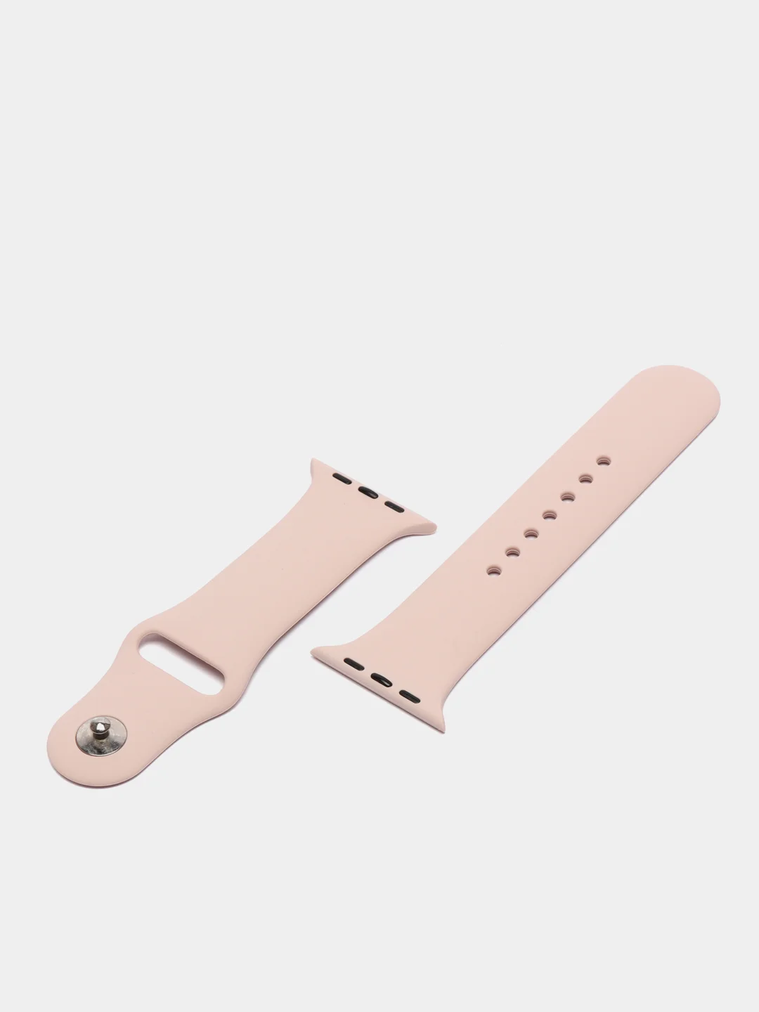 Бежевый силиконовый ремешок для Apple Watch   38/40 42/44