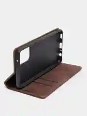 Коричневый чехол книжка Samsung A72