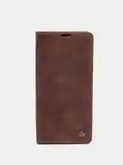 Коричневый чехол книжка Samsung A72