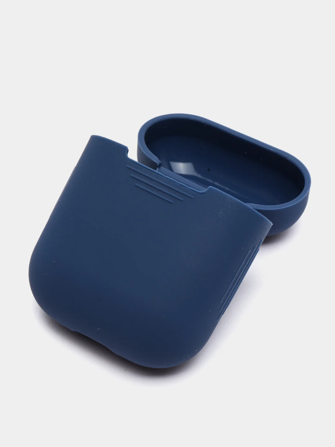 Темно-синий силиконовый чехол для Apple AirPods 1 и AirPods 2