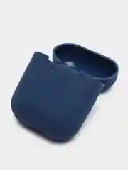 Темно-синий силиконовый чехол для Apple AirPods 1 и AirPods 2