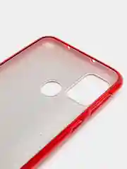 Красный чехол Samsung Galaxy M21 / M30s, Самсунг Галакси М21 / М30с блестящий сияющий