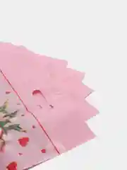 Зеленый пакет подарочный