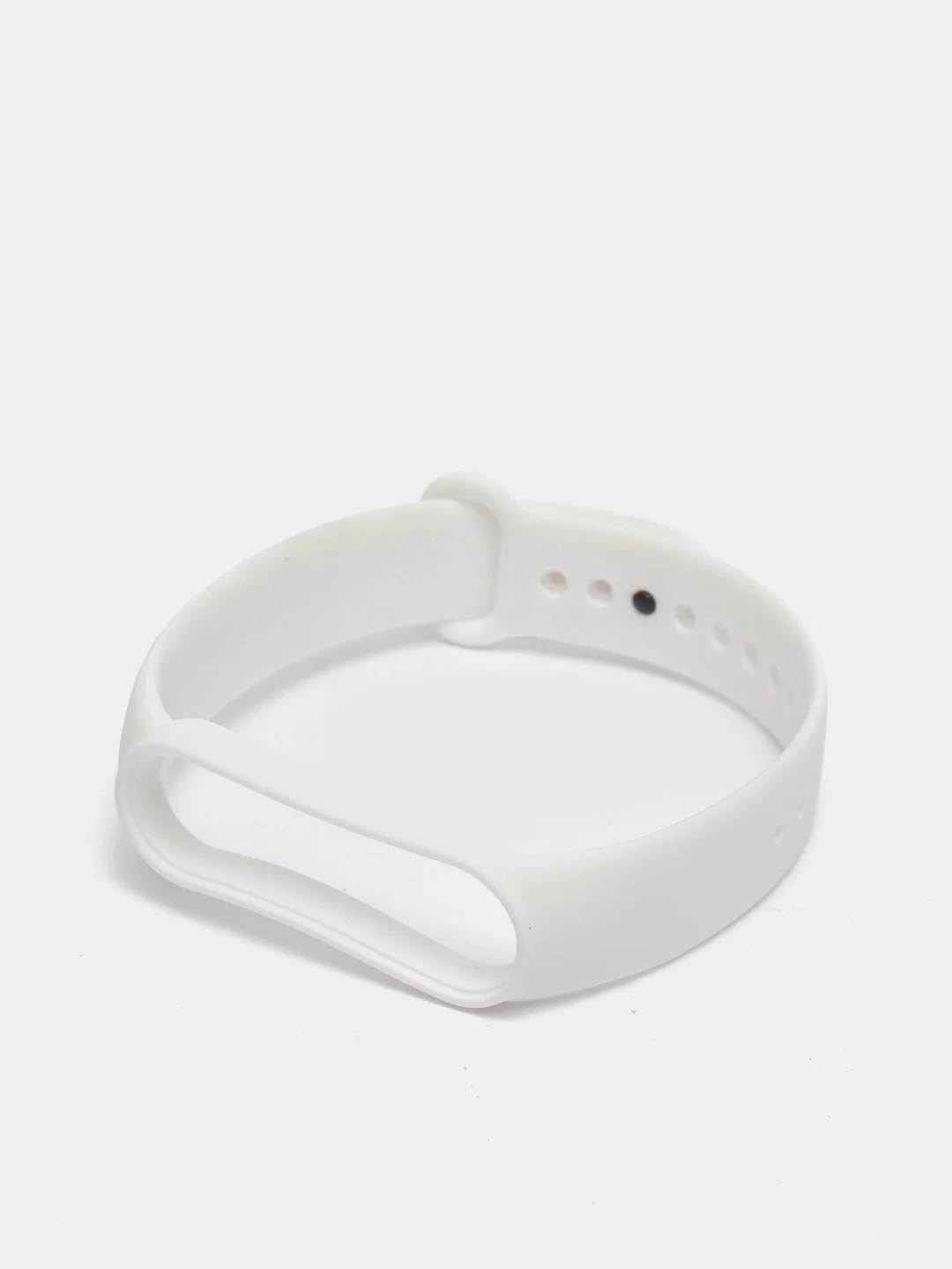 Белый силиконовый ремешок Xiaomi Mi Band 5,6