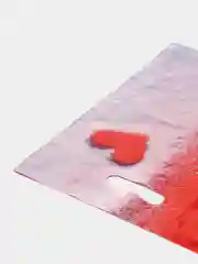 Красный пакет подарочный