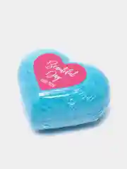 Голубой бомбочка для ванн With love, в форме сердца, 130 г