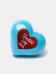 Голубой бомбочка для ванн With love, в форме сердца, 130 г