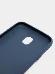 Темно-синий чехол Samsung Galaxy J3 2017 (SM-J330), Самсунг Галакси Джи3 силиконовый цветной матовый