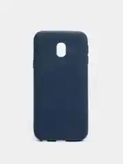 Темно-синий чехол Samsung Galaxy J3 2017 (SM-J330), Самсунг Галакси Джи3 силиконовый цветной матовый