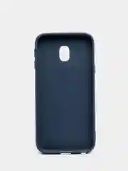 Темно-синий чехол Samsung Galaxy J3 2017 (SM-J330), Самсунг Галакси Джи3 силиконовый цветной матовый