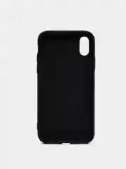 Черный силиконовый чехол IPhone