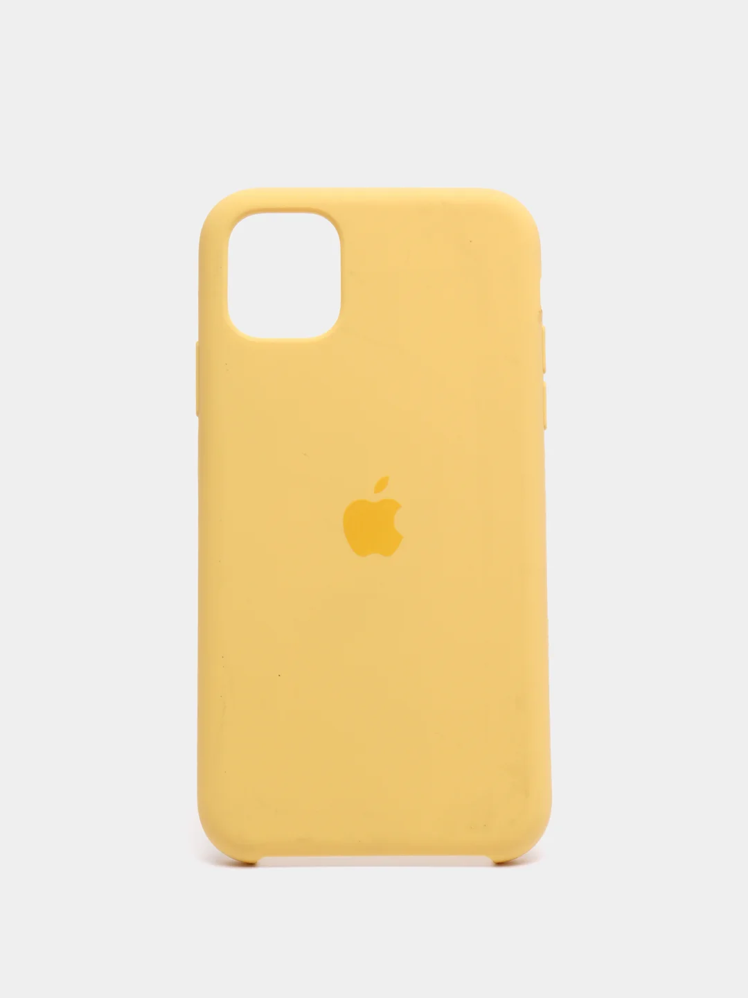 Золотой чехол Silicone Case для Apple iPhone 11 силиконовый противоударный для айфона Soft Touch