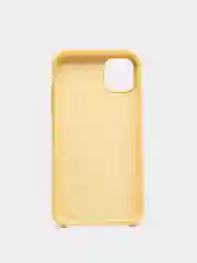 Золотой чехол Silicone Case для Apple iPhone 11 силиконовый противоударный для айфона Soft Touch