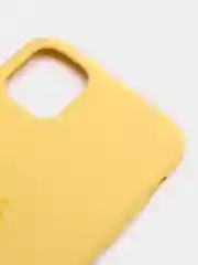 Золотой чехол Silicone Case для Apple iPhone 11 силиконовый противоударный для айфона Soft Touch