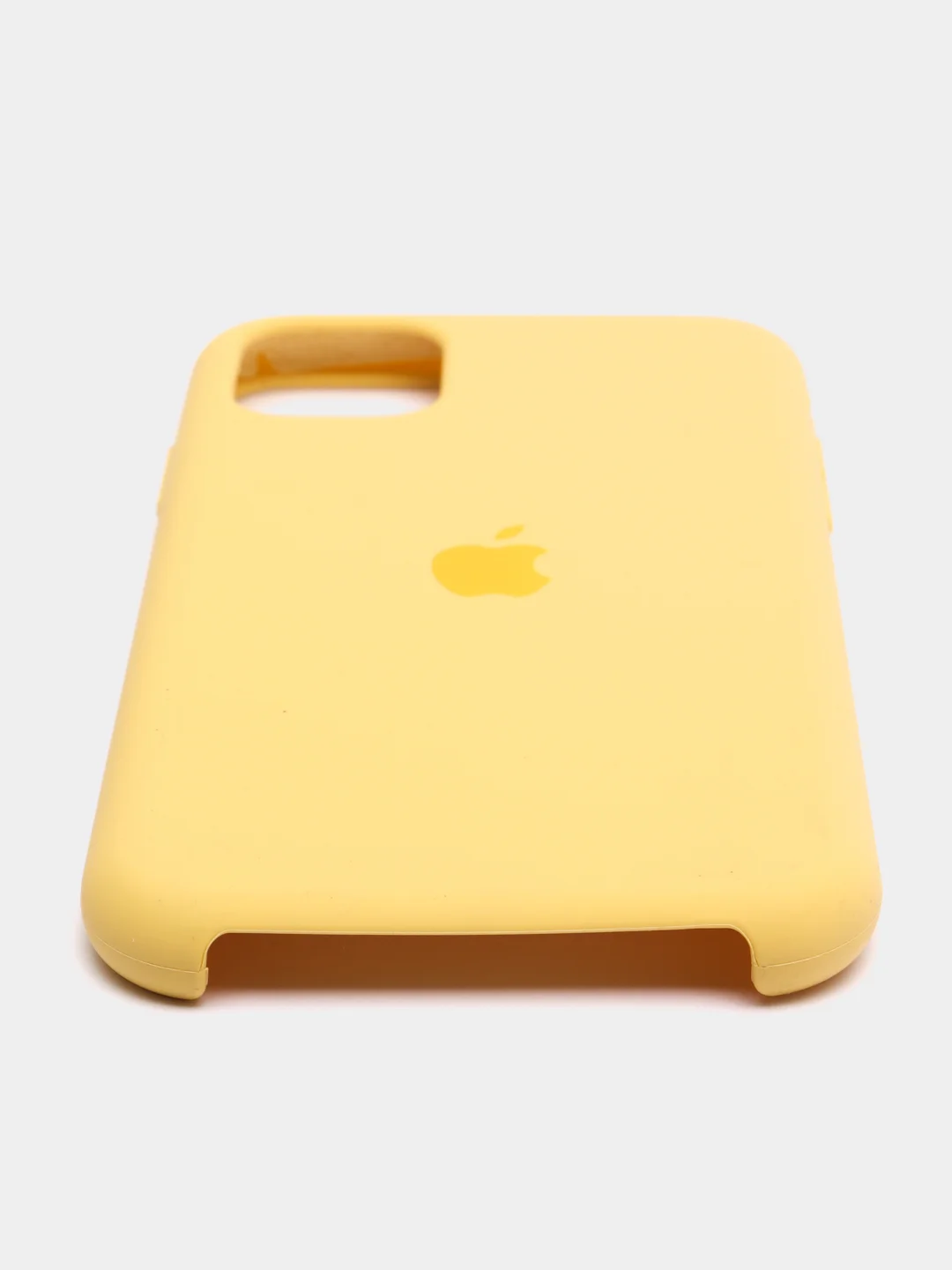 Золотой чехол Silicone Case для Apple iPhone 11 силиконовый противоударный для айфона Soft Touch