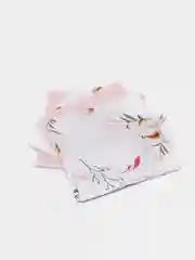 Белый платочки муслиновые 30х30 см/ набор из 4 штук/салфетки для кормления