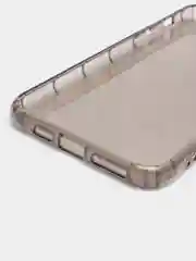 Чехол-накладка iPhone 11 Pro Max, прозрачный, затемнённый, силиконовый