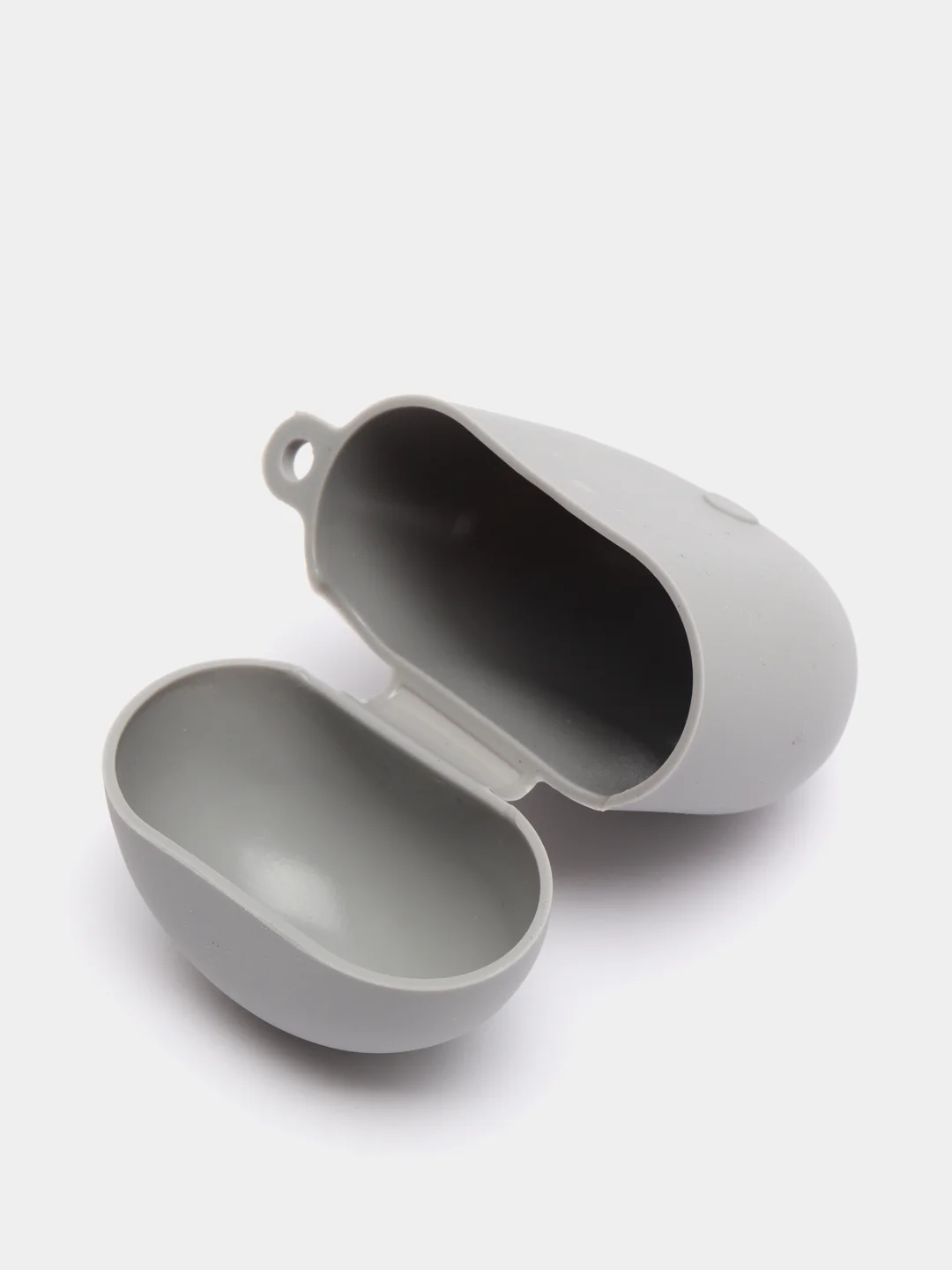 Серый чехол на Xiaomi Redmi Buds 3 Pro/AirDots 3 Pro для наушников КАРТОФАН силиконовый матовый