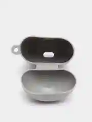 Серый чехол на Xiaomi Redmi Buds 3 Pro/AirDots 3 Pro для наушников КАРТОФАН силиконовый матовый