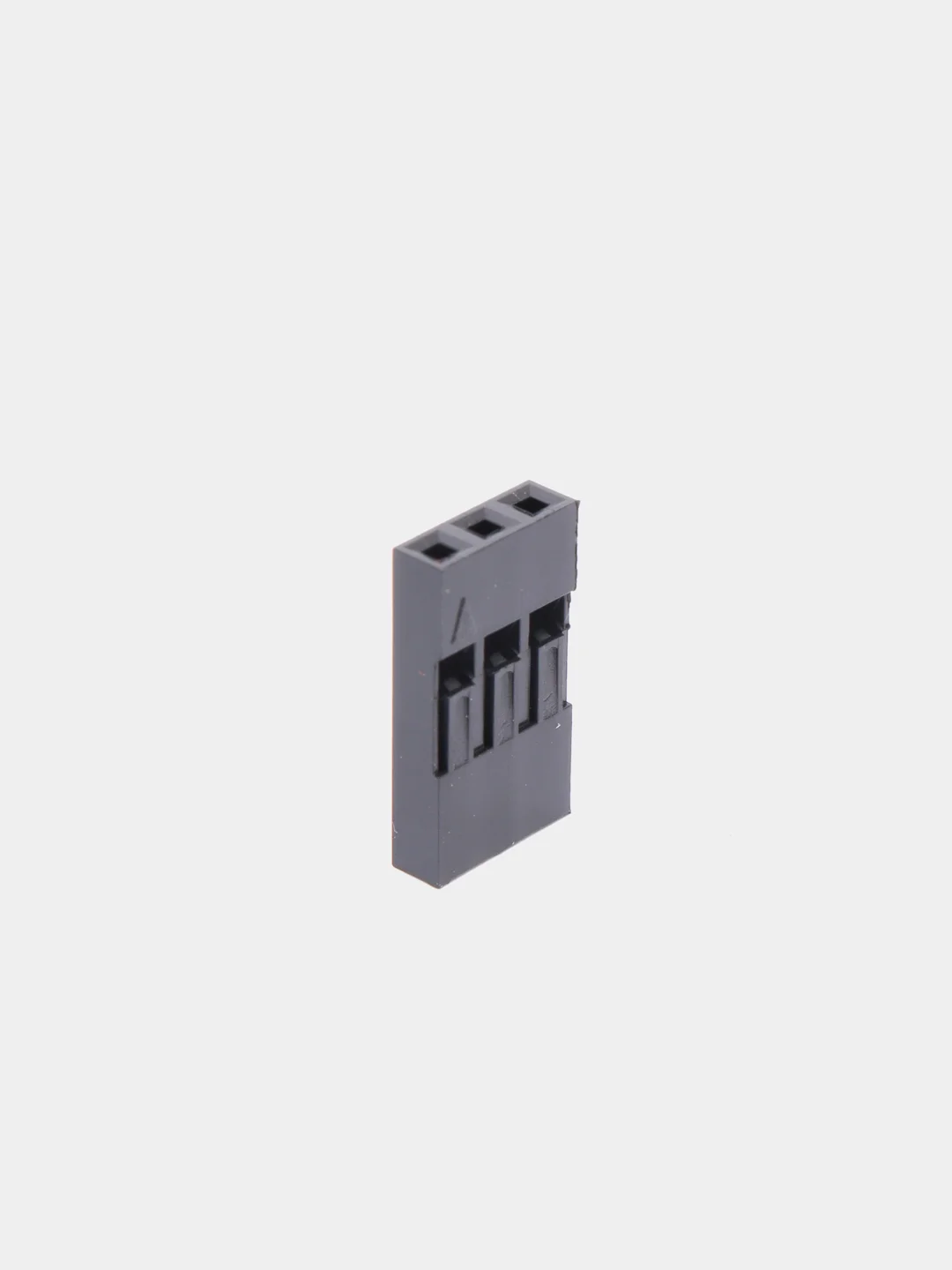 Разъем Dupont 3pin 2.54мм BLS-3 (без контакта, только корпус) (10 штук)