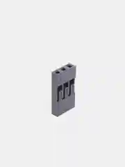 Разъем Dupont 3pin 2.54мм BLS-3 (без контакта, только корпус) (10 штук)