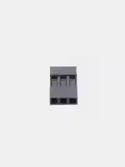 Разъем Dupont 3pin 2.54мм BLS-3 (без контакта, только корпус) (10 штук)