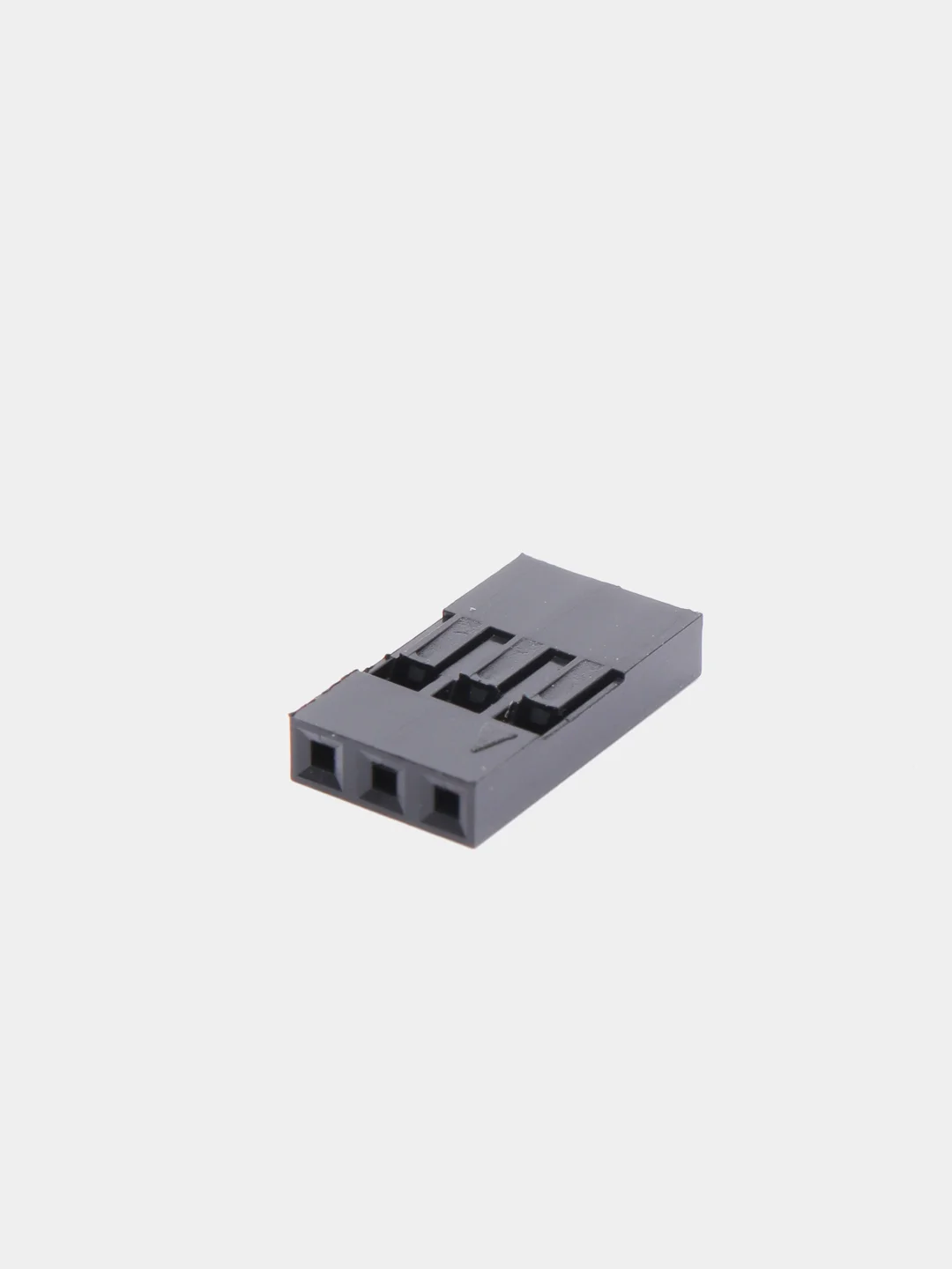 Разъем Dupont 3pin 2.54мм BLS-3 (без контакта, только корпус) (10 штук)