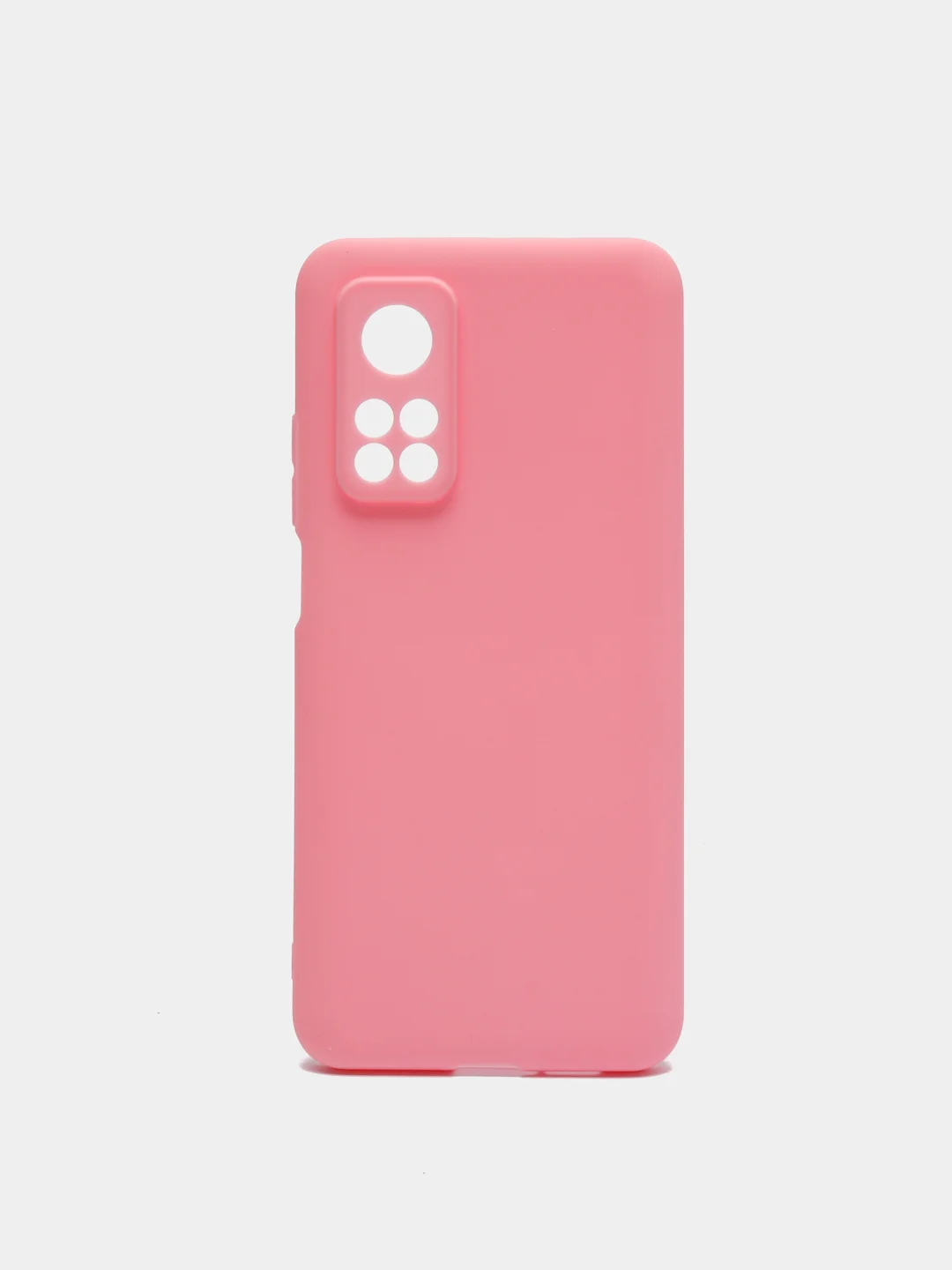 Розовый чехол Xiaomi Mi 10T / Mi 10T Pro, Сяоми Ми 10 Т / Ми 10Т Про силиконовый цветной матовый