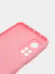 Розовый чехол Xiaomi Mi 10T / Mi 10T Pro, Сяоми Ми 10 Т / Ми 10Т Про силиконовый цветной матовый