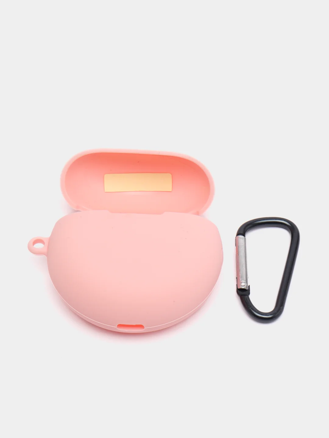 Розовый чехол на Xiaomi Redmi Buds 3 Pro/AirDots 3 Pro для наушников КАРТОФАН силиконовый матовый