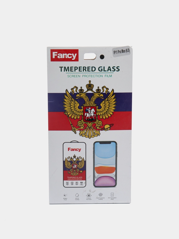 Защитное стекло Fancy на iPhone 7, 8, 7 Plus, 8 Plus, X, XS, XR, XS Max, 11, 11 Pro, 11 Pro Max