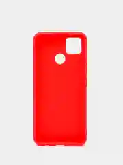 Красный чехол Realme C25, Realme C25S Реалми С25 / С25С силиконовый цветной матовый