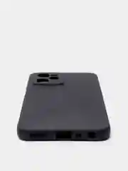 Черный чехол Realme C35 Реалми С35 силиконовый, цветной, матовый