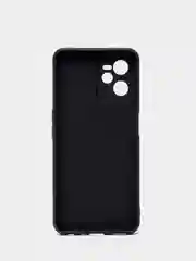 Черный чехол Realme C35 Реалми С35 силиконовый, цветной, матовый