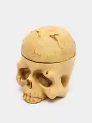 Бежевый подставка под тату колпачки с краской Skull