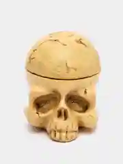Бежевый подставка под тату колпачки с краской Skull
