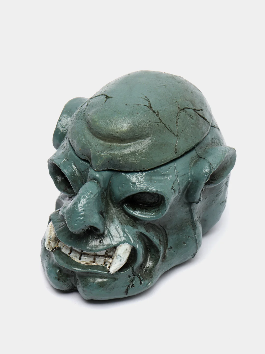 Бирюзовый подставка под тату колпачки с краской Skull