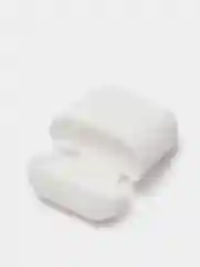 Белый чехол для Apple AirPods 1, AirPods 2 силиконовый