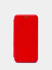 Красный чехол книжка на Huawei Y7 2019, Хуавей У7 2019