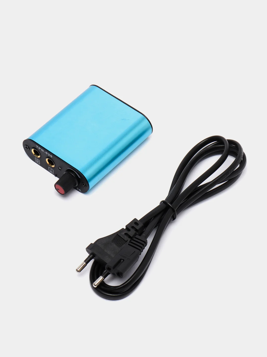 Синий блок питания для тату машинки и татуажа TPN-020 mini
