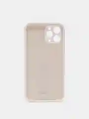 Багровый чехол Silicone Case для iPhone 12 Pro Max с логотипом закрытый низ