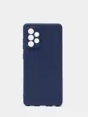Индиго чехол Samsung Galaxy A72, Самсунг Галакси А72 силиконовый