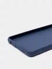 Индиго чехол Samsung Galaxy A72, Самсунг Галакси А72 силиконовый