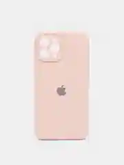 Конфетный чехол Silicone Case для iPhone 12 Pro Max с логотипом закрытый низ